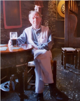 Dedsmond O'Grady, poet, Kinsale, May-2004